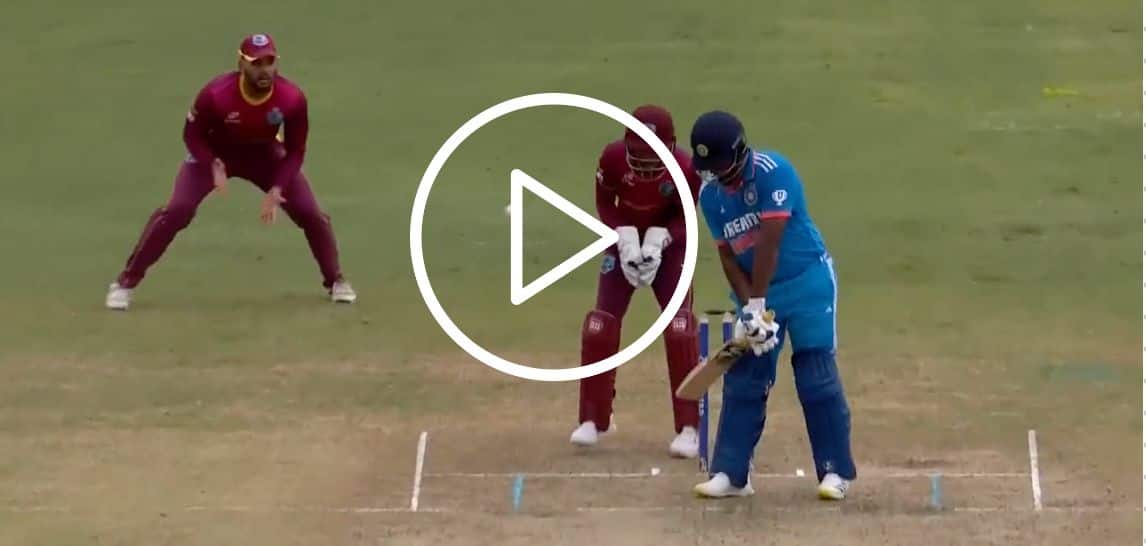 [Watch] Sanju Samson Fails to Impress, Dismissed by an Unplayable Delivery